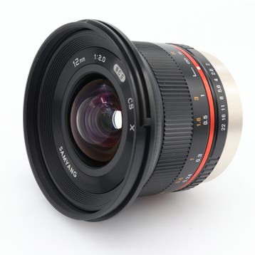 Samyang 12mm f/2 NCS CS Fuji X | Tweedehands, Audio, Tv en Foto, Verzenden, Zo goed als nieuw