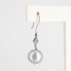 Boucles doreilles - 18 carats Or blanc Diamant (Naturelle), Nieuw