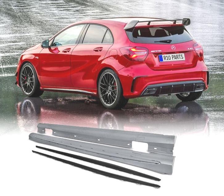 BAS DE CAISSE MERCEDES W176 12-18 LOOK AMG, Autos : Pièces & Accessoires, Carrosserie & Tôlerie, Envoi