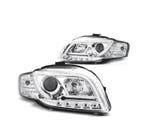 Phares Avec Daylight Tfl Pour Audi A4 B7 04-07 Fond Chromé, Verzenden