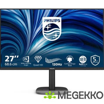 Philips 3000 Series 27B2N3500J/00 27  Quad HD 120Hz IPS, Verzenden, Nieuw