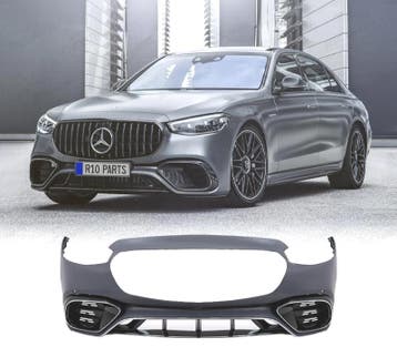PARE-CHOCS AVANT MERCEDES W223 21- LOOK AMG S63 PDC, Verzenden