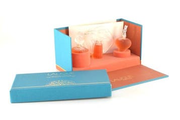 Lalique - Parfumfles - Glas - Onvindbaar: 3 miniaturen