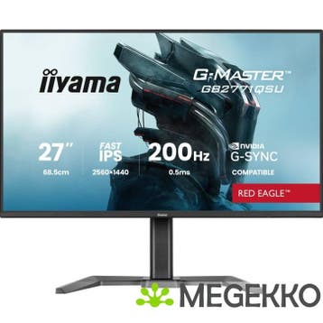 Iiyama G-Master GB2771QSU-B1 27  Quad HD IPS 200Hz Gaming, Verzenden