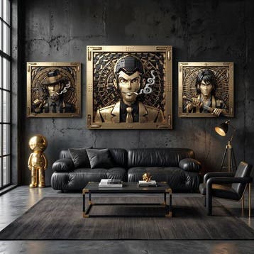 Artxlife - Gold, Steel & Smoke, Lupin’s Lego Trio, Nieuw
