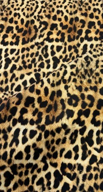 1748 Zachte Animalier-stof van microvezel met een