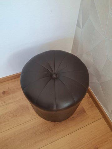 Pouf - skai - Pouf rond vintage