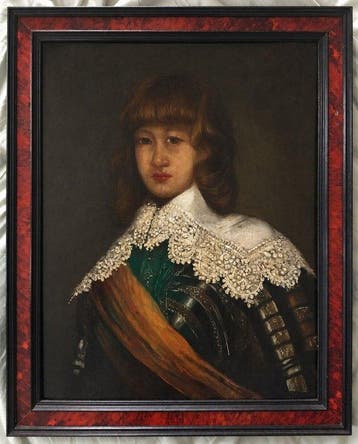 Nederlandse school (XIX) - Portret van een jonge edelman in