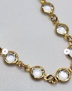 Swarovski - Synthetische edelsteen - Verguld, Swarovski