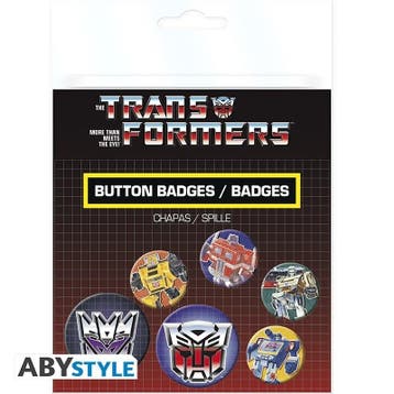 Transformers First Generation Badge Pack (6x), Ophalen of Verzenden