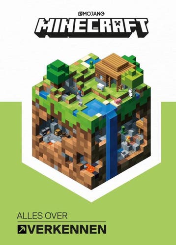 Minecraft Alles Over Verkennen Boek (Xbox One Accessoires), Games en Spelcomputers, Spelcomputers | Xbox One, Ophalen of Verzenden