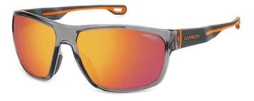 Carrera 4018/S Rechthoekig Kunststof Heren Zonnebril, Verzenden, Nieuw