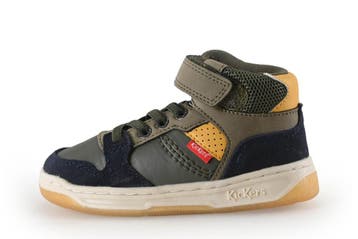 Kickers Hoge sneakers Jongens in maat 24 Groen, Verzenden, Schoenen