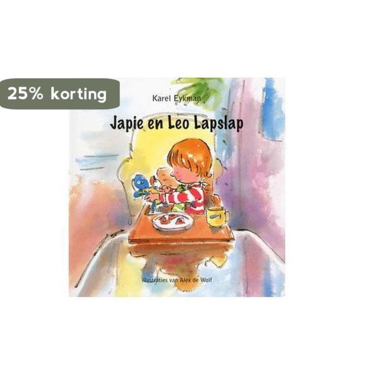 Japie en Leo Lapslap 9789088302299 Karel Eykman, Boeken, Kinderboeken | Baby's en Peuters, Gelezen, Verzenden