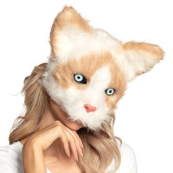 Halfmasker Kat, Verzenden, Nieuw