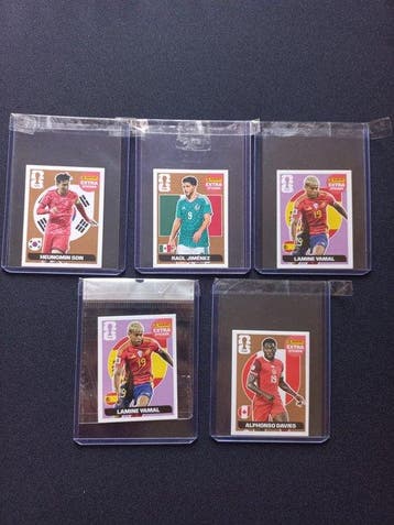Panini USA 2026 World Cup Son, Davies, Jiménez, Lionel, Nieuw