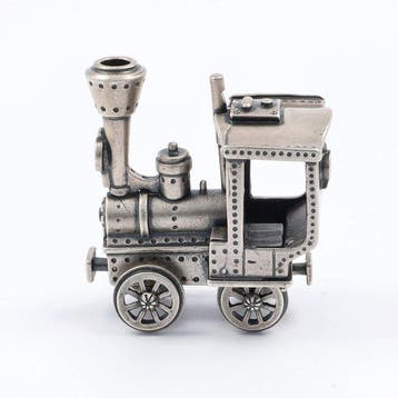 Jansen, Post & Cockx - Locomotief - Figurine - Argent 925, Antiek en Kunst
