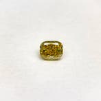 1 pcs Diamant (Natuurlijk gekleurd) - 0.52 ct - Cushion -, Nieuw
