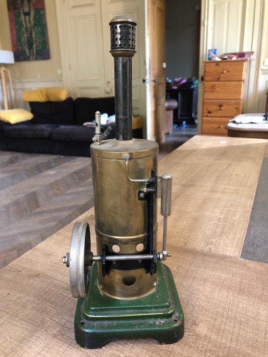 Stoommachine - MARKLIN - Metaal - 1930-1940 - Stoommachine, Antiquités & Art, Antiquités | Assiettes décoratives & Carrelages