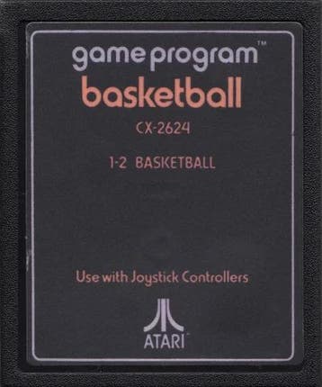 Basketball [Text Label] (Cart + Manual), Games en Spelcomputers, Games | Atari, Verzenden, Nieuw