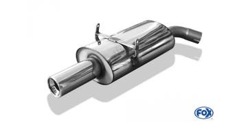 FOX BMW E36 318is einddemper Ø63.5 - 1x90 type 13, Auto-onderdelen, Verzenden, Nieuw