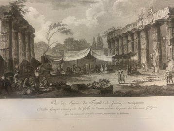 Italië - Basilicata // Metaponto; Denis-Antoine Berteaux, Livres, Atlas & Cartes géographiques