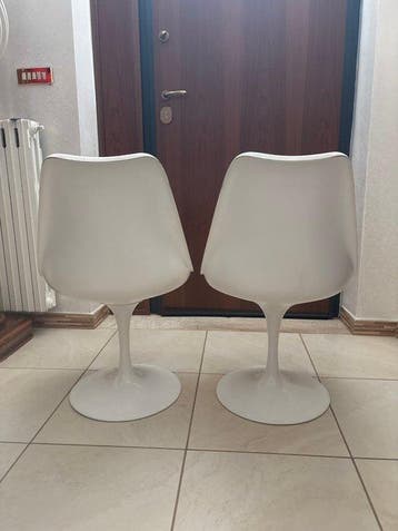 Knoll - Eero Saarinen - Stoel (2) - Tulpstoel - Glasvezel,