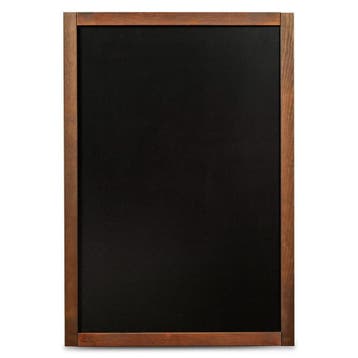 Krijtbord | CLASSIC | Hout | Bruin | Schrijfvlak 400x530 |, Verzenden
