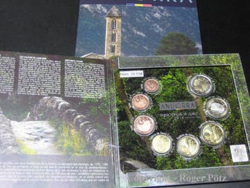 Andorra 3,88 Euro Kms 2016 im Originalblister st bimetall, Verzenden