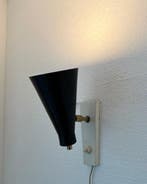 Wandlamp - H 20 cm - Metaal, Aluminium, Messing - Italian