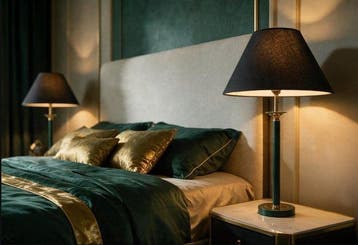 Lamp (2) - Neo-klassieke stijl - Attrib. Robert De, Antiquités & Art