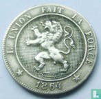 België 5 centimes 1864, Postzegels en Munten, Munten | België, Verzenden, Losse munt