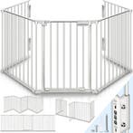 Veiligheidshek - Haardscherm - Hondenhek - 240cm - Grijs - K, Tuin en Terras, Verzenden, Nieuw