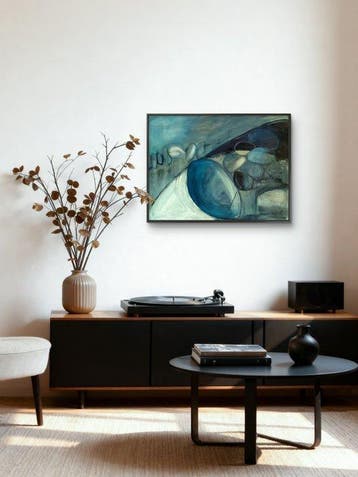 Caroline Perkins - Gathering Light (canvas on stretcher, Antiek en Kunst, Kunst | Schilderijen | Modern