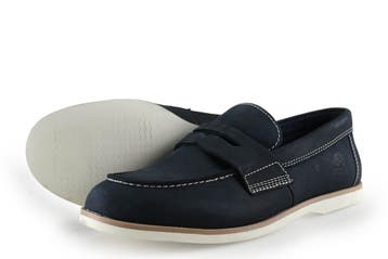 Timberland Loafers in maat 43½ Blauw, Kleding | Heren, Schoenen, Loafers, Timberland, Zo goed als nieuw, Verzenden