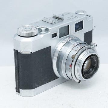 Aires 35-IIA + Q Coral 5cm F2.8 – Serviced, Shutter Tested