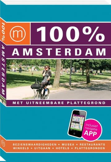 100% Amsterdam / 100% stedengidsen 9789057676499, Verzenden, Zo goed als nieuw, Evelien Vehof
