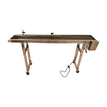 Gemotoriseerde gordeltransporter 147 cm roestvrij staal, Ophalen of Verzenden, Nieuw
