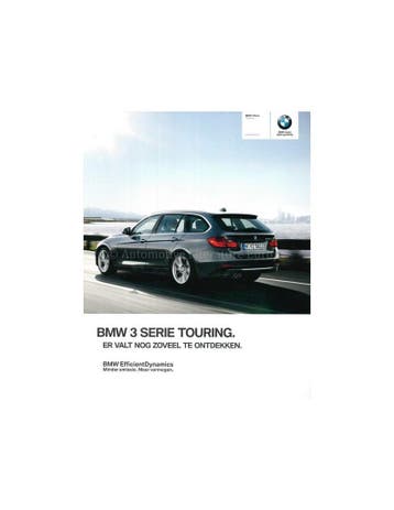 2014 BMW 3 SERIE TOURING BROCHURE NEDERLANDS, Nieuw