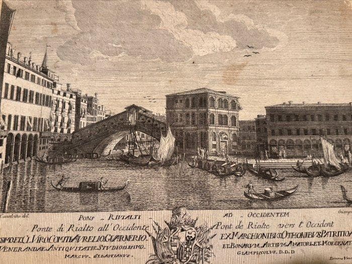 Antonio Canaletto (1697-1768), Marco Sebastiano Giampiccoli, Antiek en Kunst, Antiek | Overige Antiek