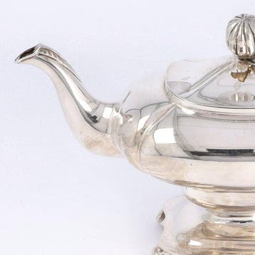 Gilles Grevink (Amsterdam 1853) - Théière - Argent 833