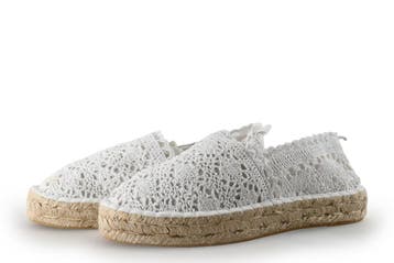Colors of California Espadrilles in maat 40 Wit, Kleding | Dames, Schoenen, Espadrilles, Verzenden, Wit, Zo goed als nieuw