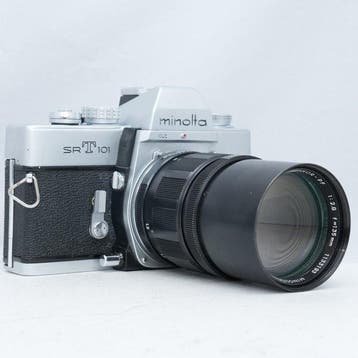 Minolta SR-T 101 + Auto Tele Rokkor-PF 2,8/135mm | Appareil, Audio, Tv en Foto, Nieuw
