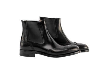 TESTONI - 8 UK - 42 IT - Chelsea Boot Goodyear Welted Black
