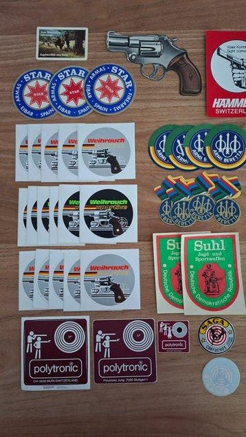 sportwapens en jacht - 75 Sticker - Presque parfait (NM)