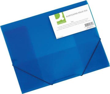Q-CONNECT elastomap A4 3 kleppen — gebruikt, Verzenden, Nieuw