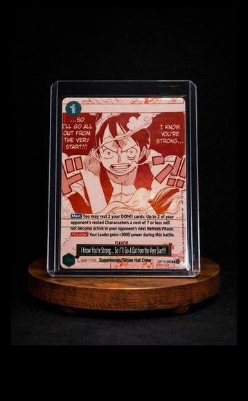 Bandai - 7 Card - One Piece - Monkey D. Luffy ensemble, Nieuw