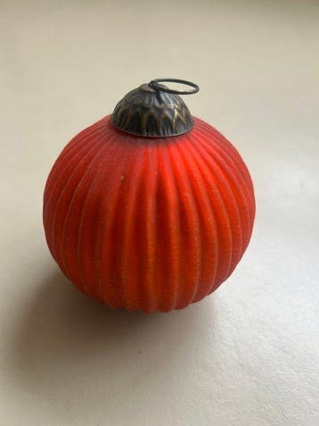 Kerstballen (5) - Glas - Vintage kwikglas kugel, Nieuw