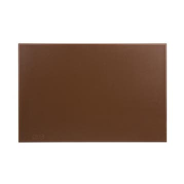 Snijplank | HDPE | Bruin | 450x300x12(h)mm Hygiplas, Verzenden, Nieuw in verpakking