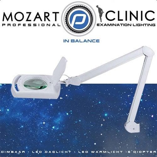 Loupelamp Mozart LED 5 Dioptrie met Handgreep (Loupelampen), Electroménager, Équipement de Soins personnels, Envoi